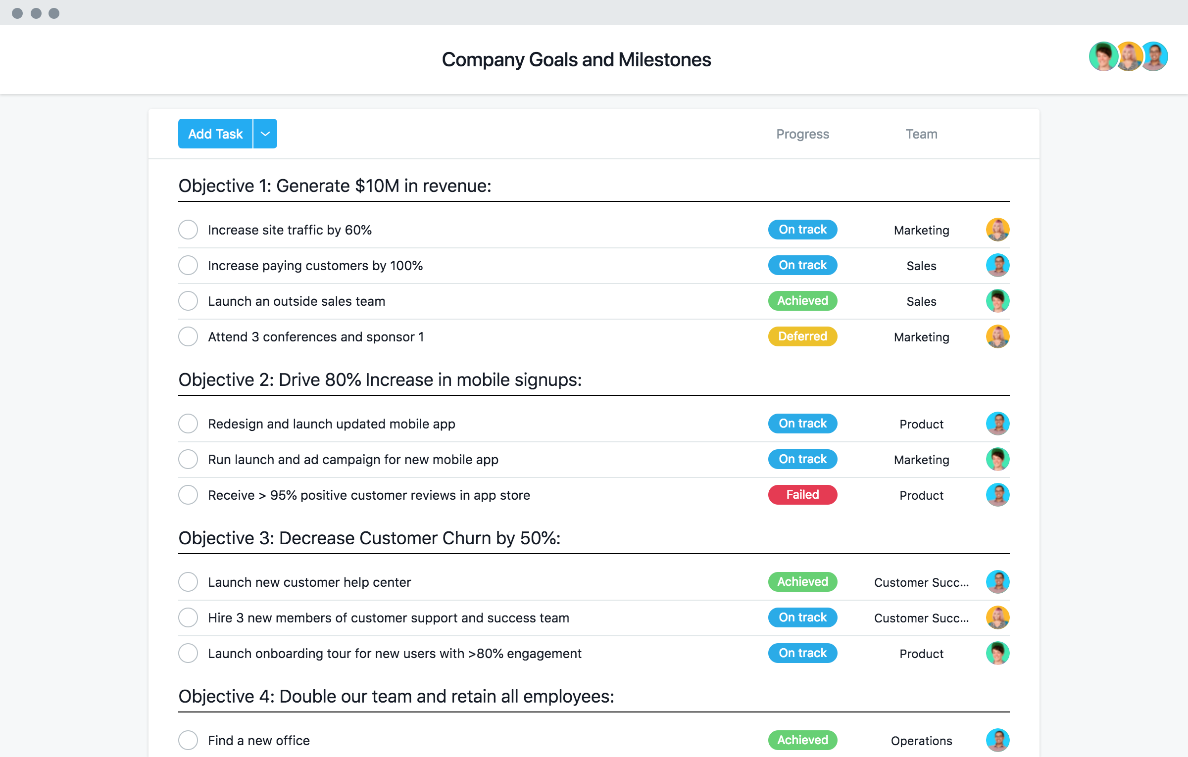 profile asana enterprise work graph builder