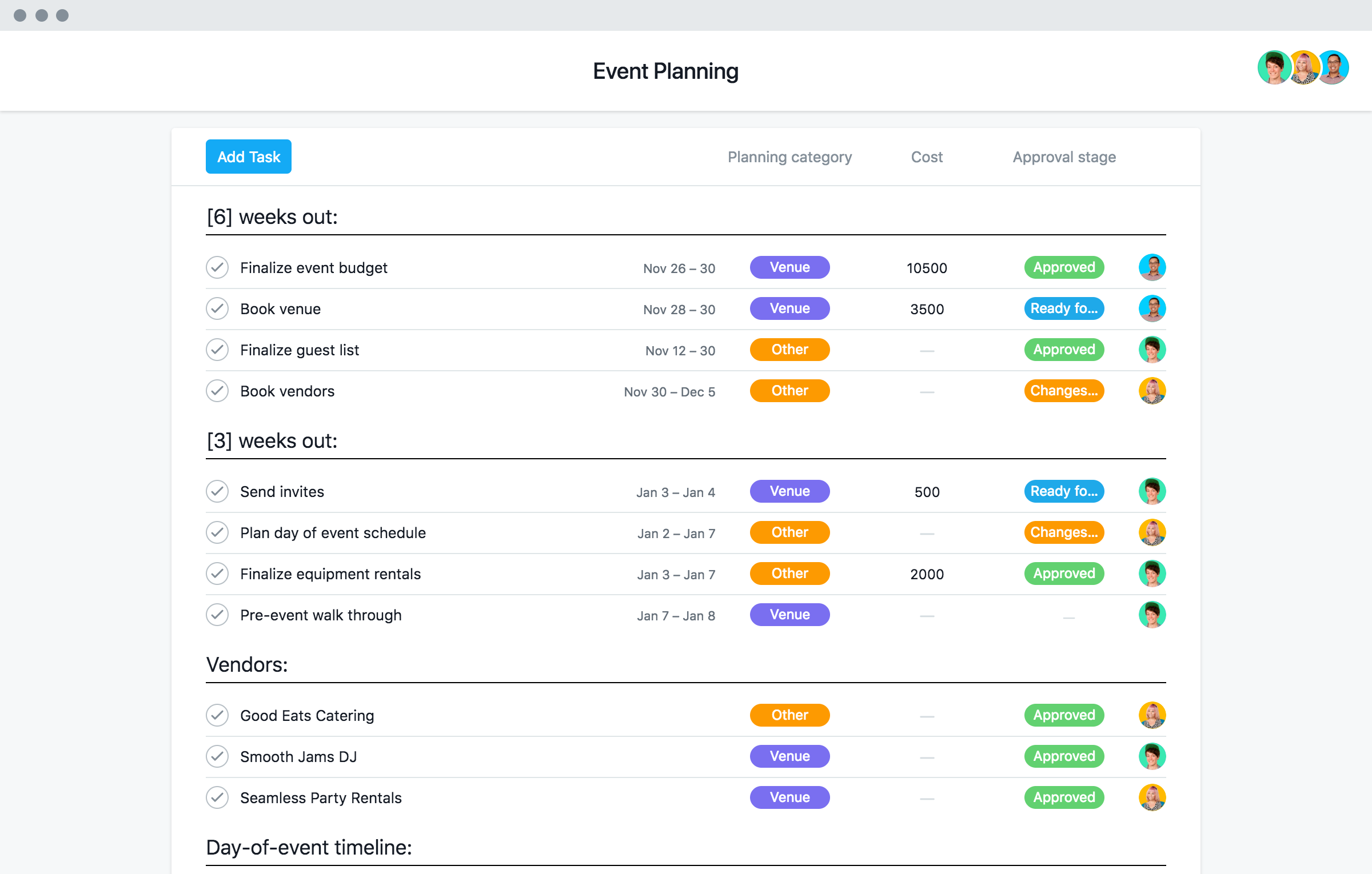 Create Asana Template